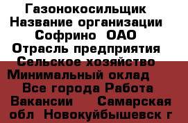 Газонокосильщик › Название организации ­ Софрино, ОАО › Отрасль предприятия ­ Сельское хозяйство › Минимальный оклад ­ 1 - Все города Работа » Вакансии   . Самарская обл.,Новокуйбышевск г.